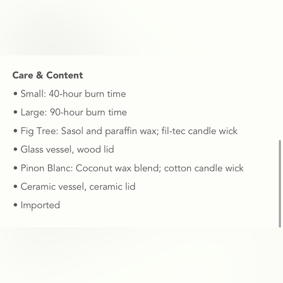 Anthropologie Kindred Candle • Fig Tree • “Fresh Green” - Picture 10 of 10